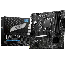 MSI PRO B760M P DDR4 MOTHERBOARD